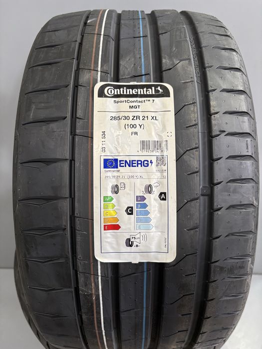 285/30 R21 100Y XL  MGT шини Continental SportContact 7 резина шины