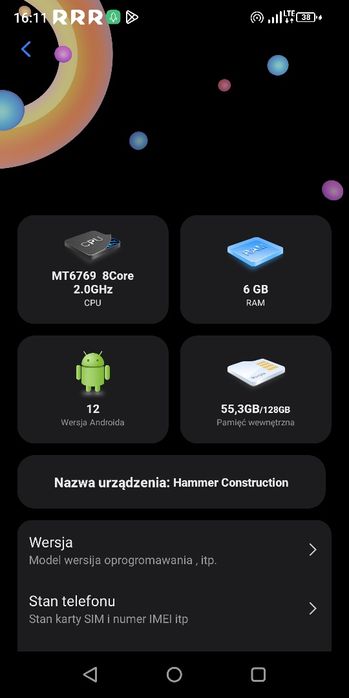 Zamienię telefon hamer