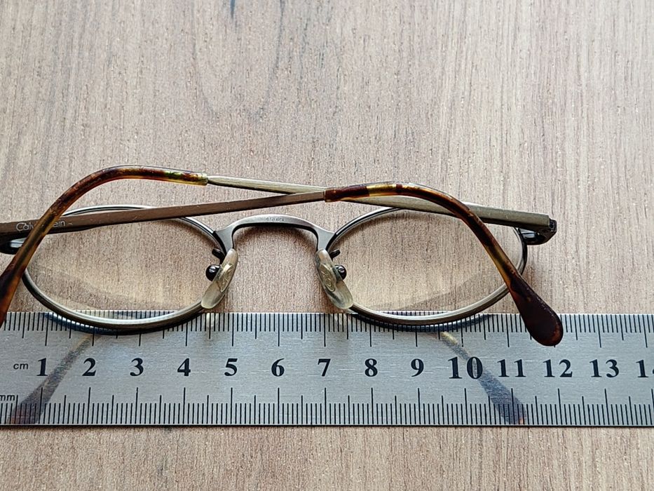 Okulary oprawki vintage Calvin Klein