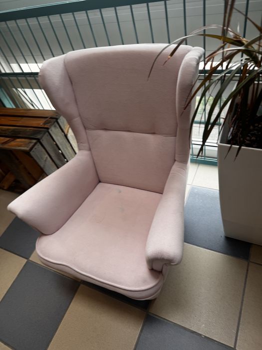 Uszak Fotel dzieciecy Różowy