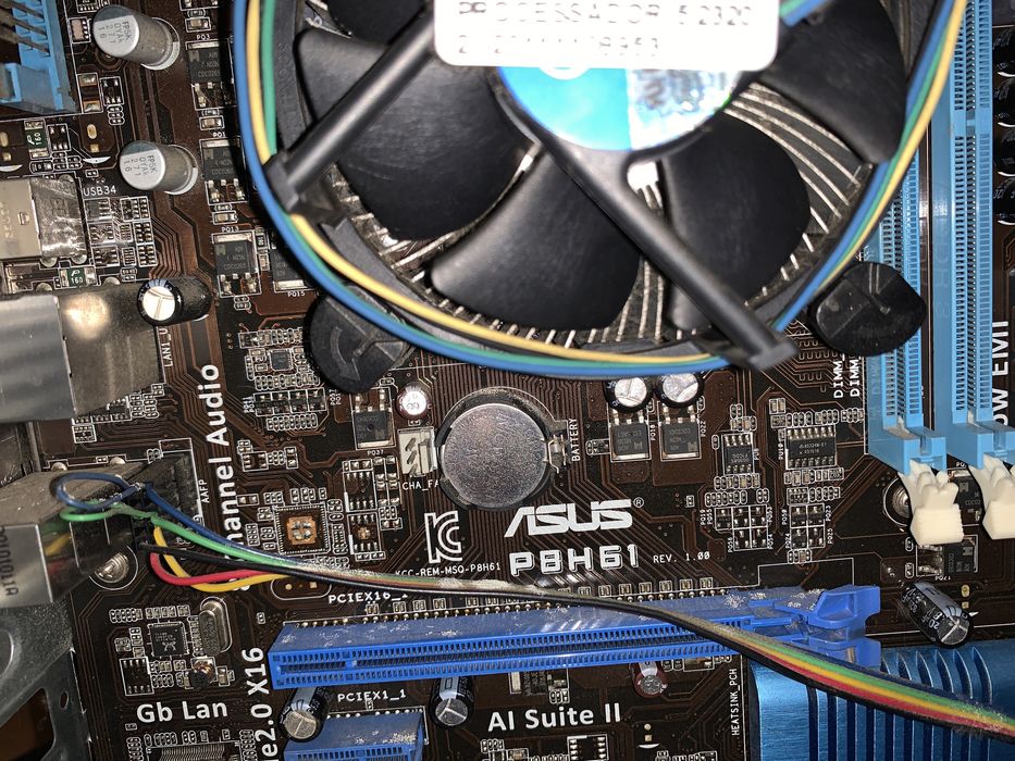 Pack Motherboard ASUS P8H61-M LX + Processador Intel Core i5-2320 (LGA1155)