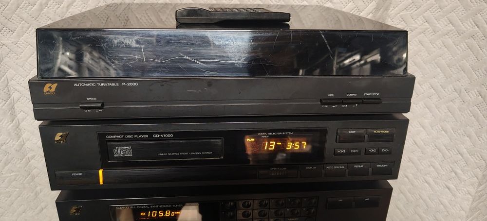 Potężna wieża SANSUI B-1000. Vintage stereo