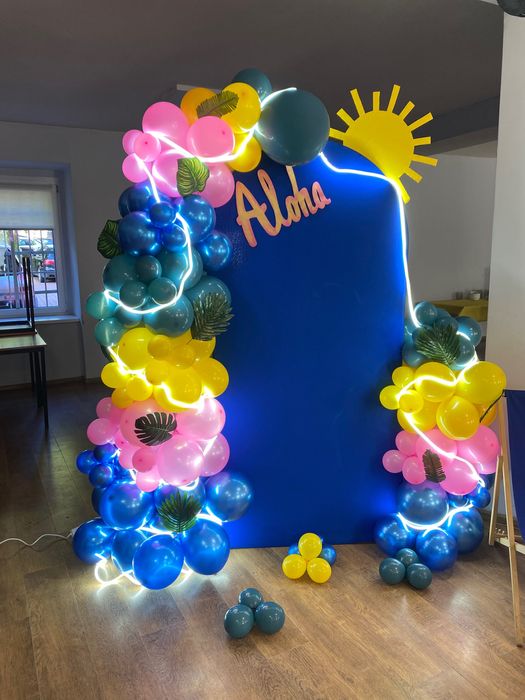 Ścianka balonowa Aloha