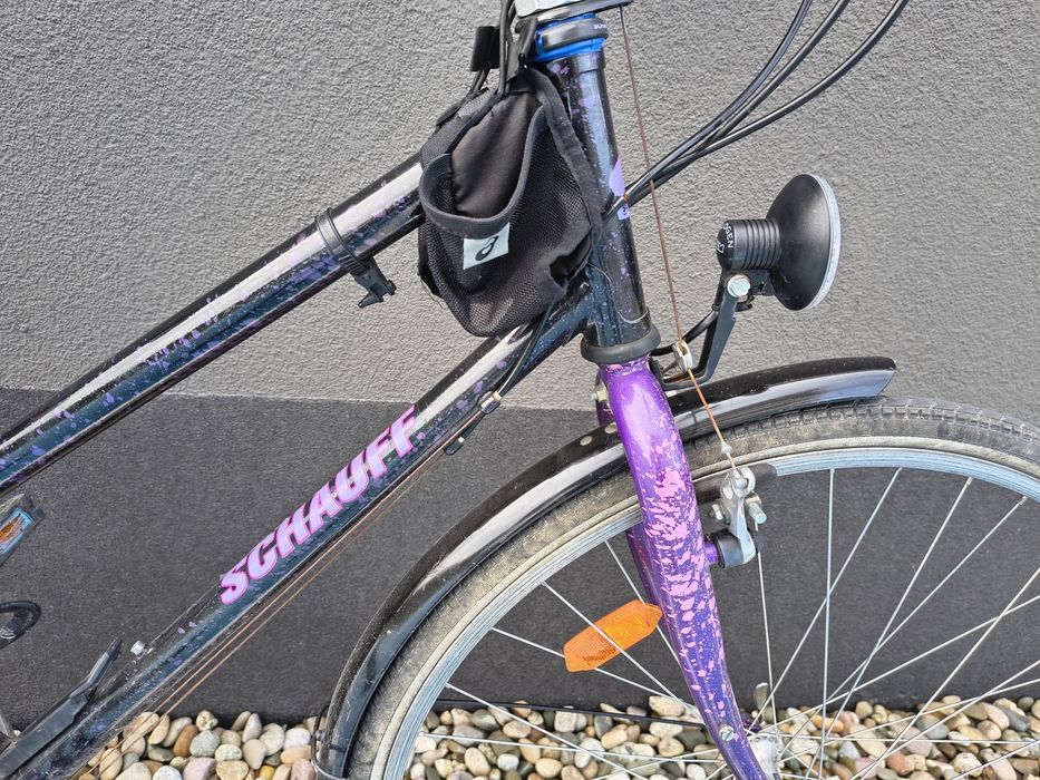 Rower trekkingowy schauff, deore lx, brooks, cr-mo