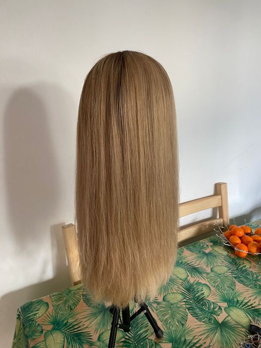 Peruca 100% Cabelo Humano 60cm