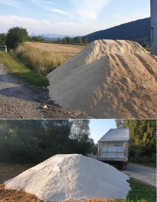 Wapno Nawozowe Węglanowe, Magnezowe, Kreda- PROSTO Z KOPALNI !!  SUCHE!!