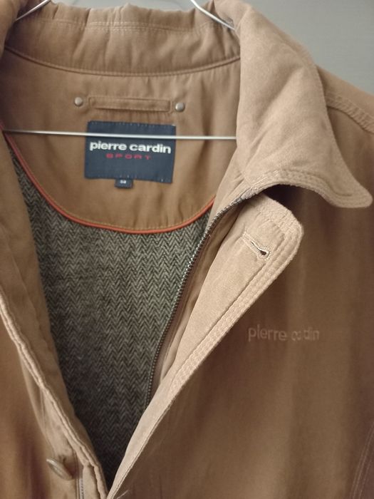 Casaco/blusão para homem Pierre Cardin em pele de pêssego