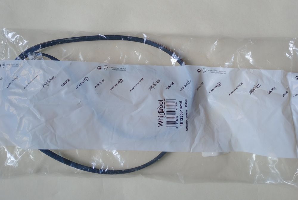 Correia máquina de roupa whirlpool