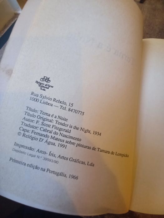 Terna é a Noite de F. Scott Fitzgerald