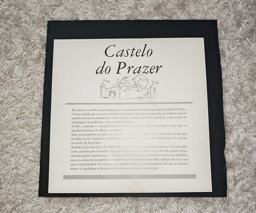 JOGO TABULEIRO 'CASTELO DO PRAZER'