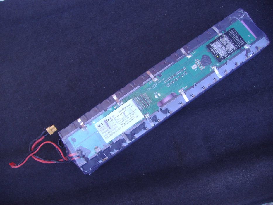 Аккумулятор Li-ion 36v 7.5a 10s3p с BMS (под разборку на 18650) б/у