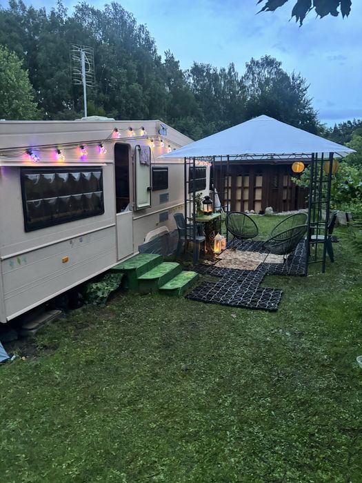 Przyczepa holenderska na kolach 20m2 odnowiona