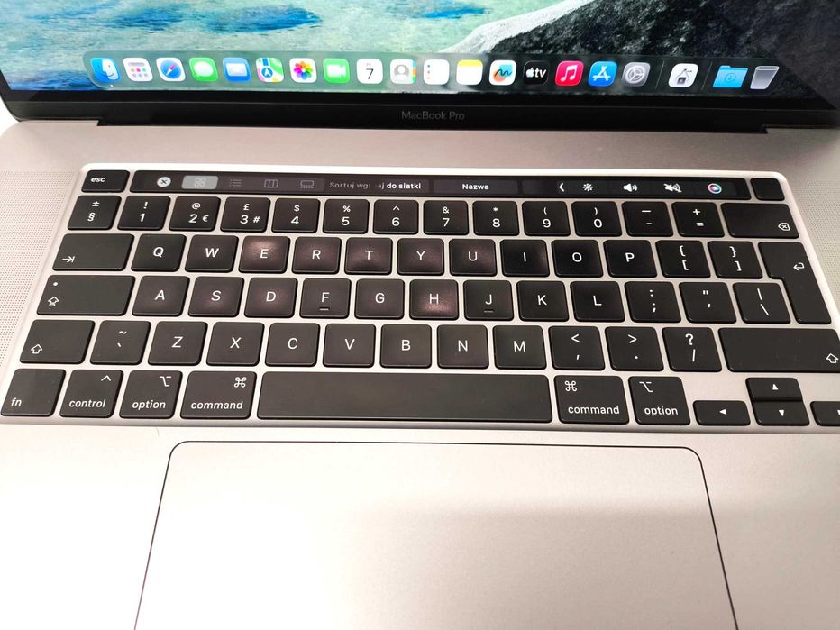 Laptop Apple MacBook PRO 15" 2019r Core i7 9 gen. 32GB 512GB 4GB grafi