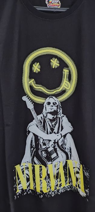 T-shirt da banda Nirvana