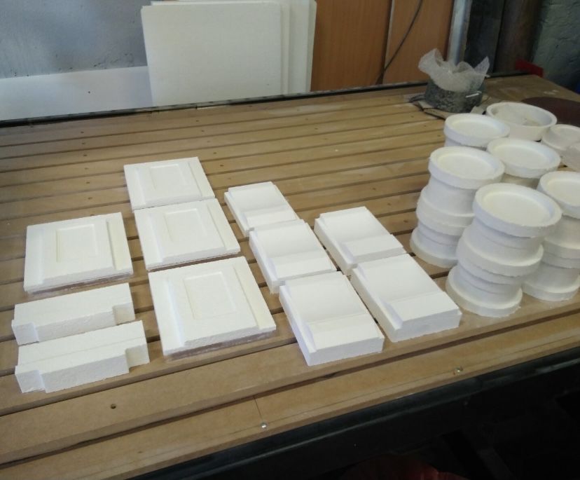 Вогнетривка плита з керамічного волокна LYTX .Виготовлення деталей .