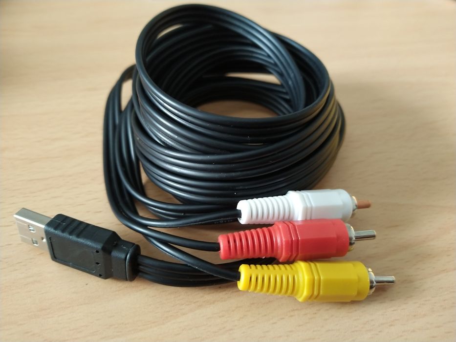 3RCA Audio and Video Cable to USB and Computer Connection Cable64409184617089121