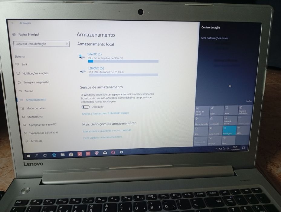 Portátil Lenovo Ideapad 310 i5 7ª Gen 1TB