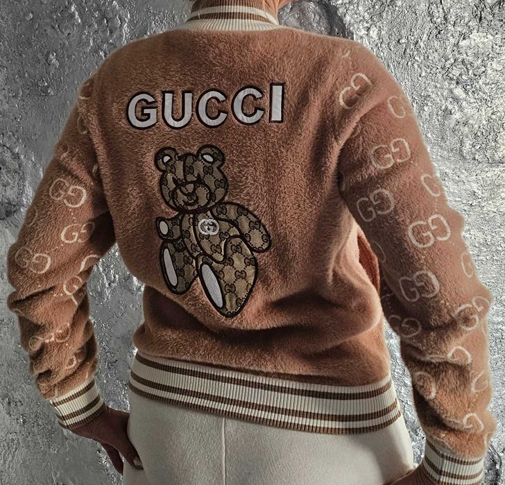 G U C C I bluza z alpaki CUDNA roz L