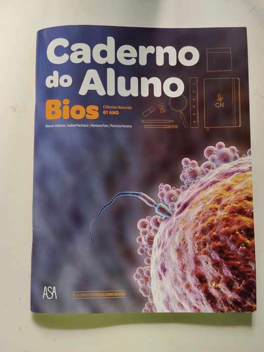Livro de fichas de Ciências Naturais 6° ano