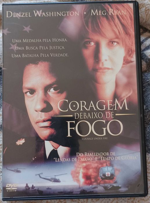 Dvd Coragem debaixo de Fogo