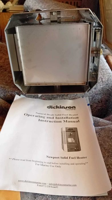Newport by Dickson Solid Fuel Heater Marine Stove – Brand New