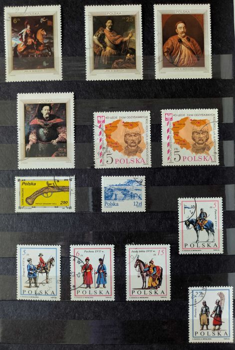 Seria V znaczków pocztowych (107)