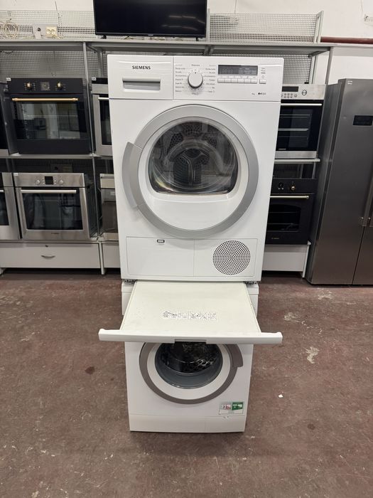 Zestaw pralka+suszarka+łącznik SIEMENS 8kg. Gwarancja. Transport