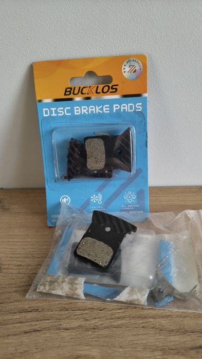 Klocki hamulcowe rowerowe z radiatorami B01S