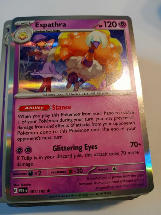 Karta Pokemon Paradox Rift 081/182 Espathra