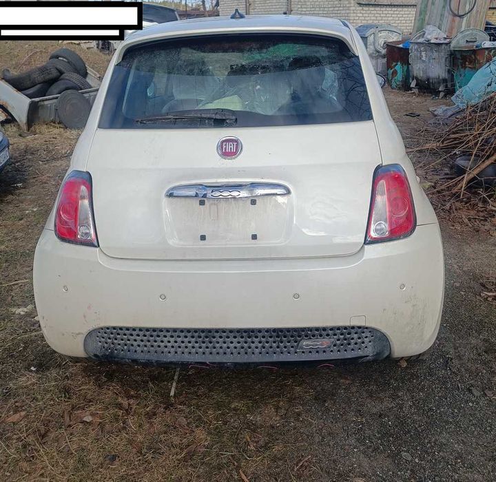 Fiat 500E, Фіат 500Е, розбирання авто на запчастини, Київ