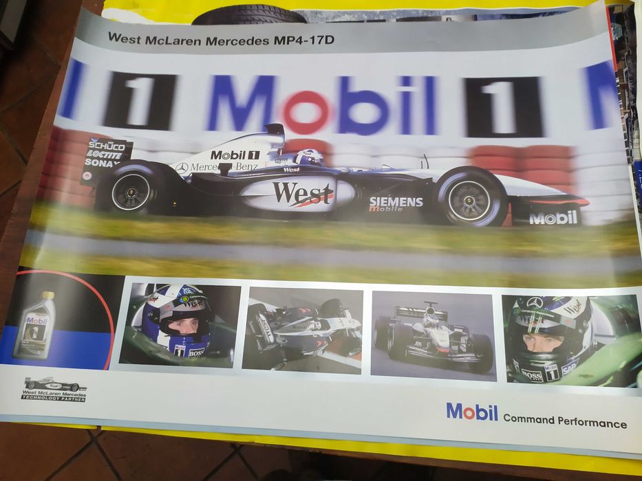 Posters Fórmula 1 e Moto GP