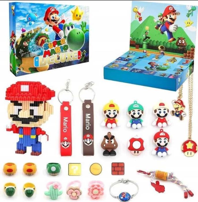 Kalendarz Adwentowy 24 Elementy Super Mario