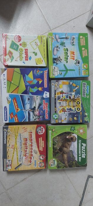 Jogos science4you. Caixas seladas