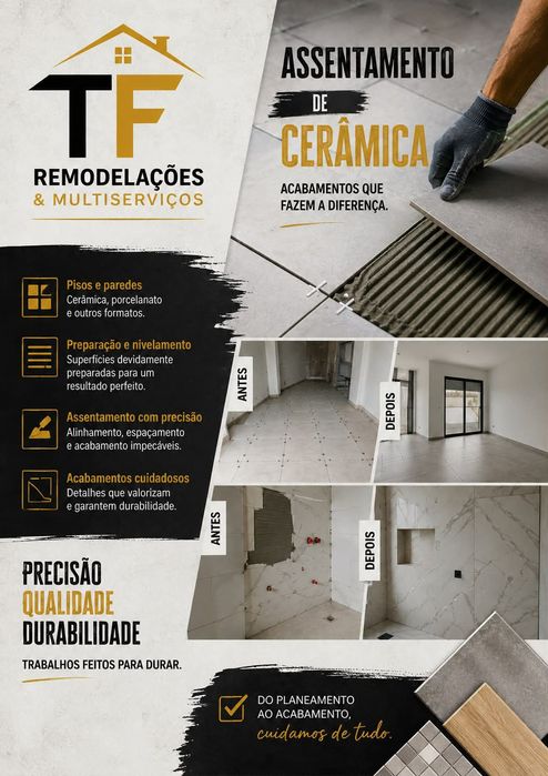 Assentamento de Cerâmica