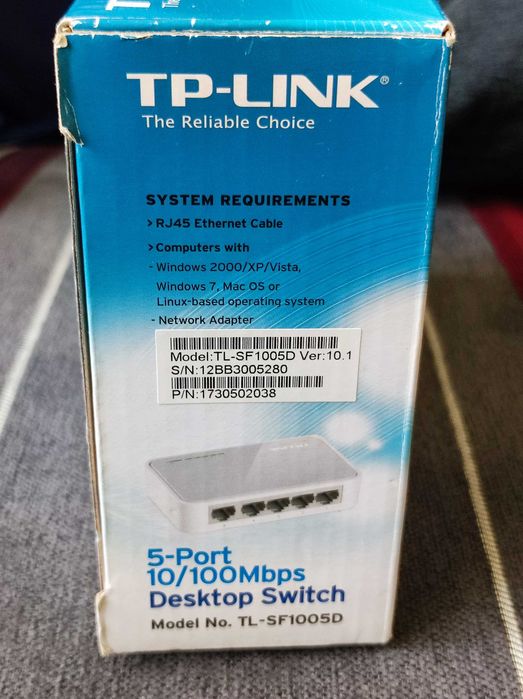 Swith TL-SF1005D TP-LINK nowy