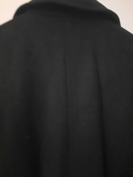 Casaco comprido fazenda preta L/XL