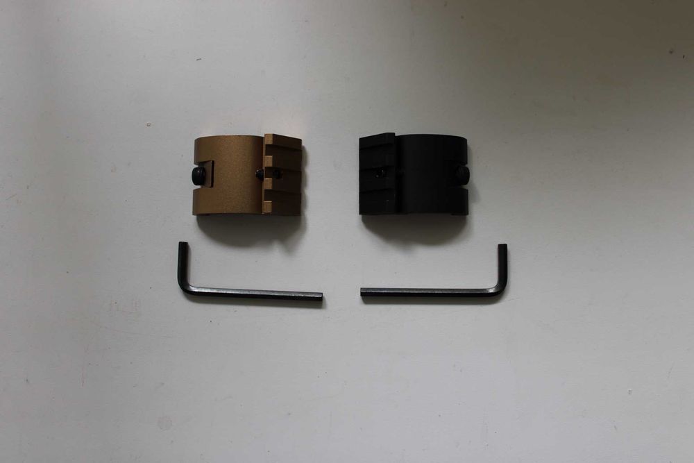 Кутова планка Picatinny/Weaver 45°  —  з ключем