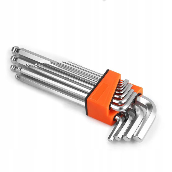 Klucze imbusowe 1.5-14mm 12 sztuk Długie Klucz imbus Zestaw Mocne