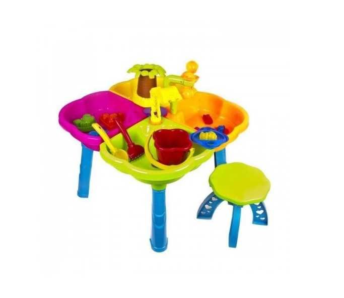 Столик пісочний с набіром та стілець ТМ "Киндервей", Україна.