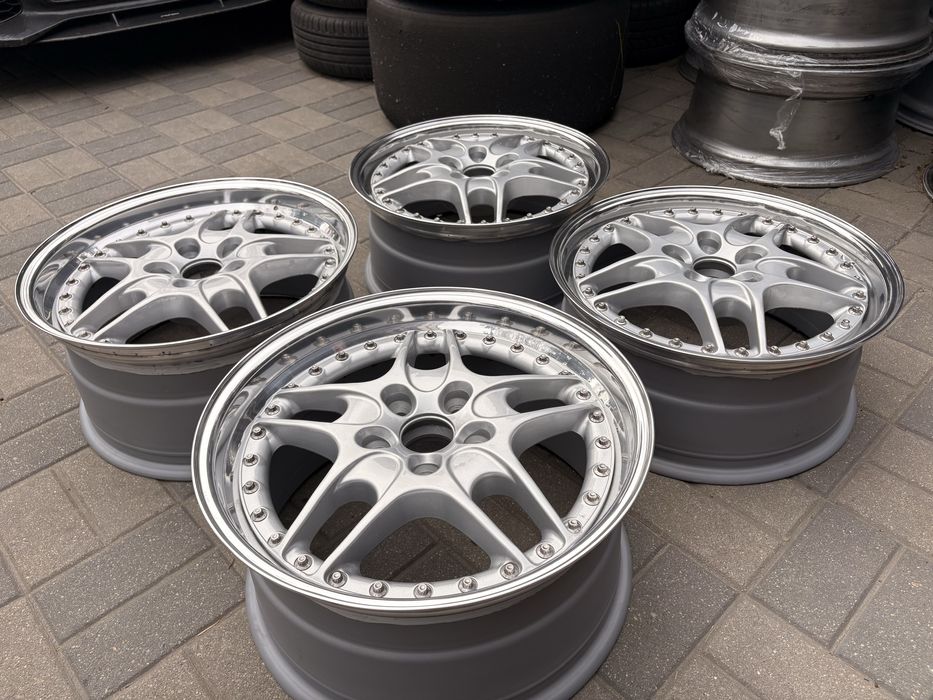 Felgi RTR RS103 5x112. Skrecane, polerowany rant