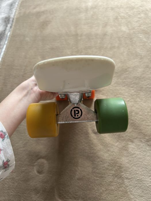Skate pequeno Penny branco