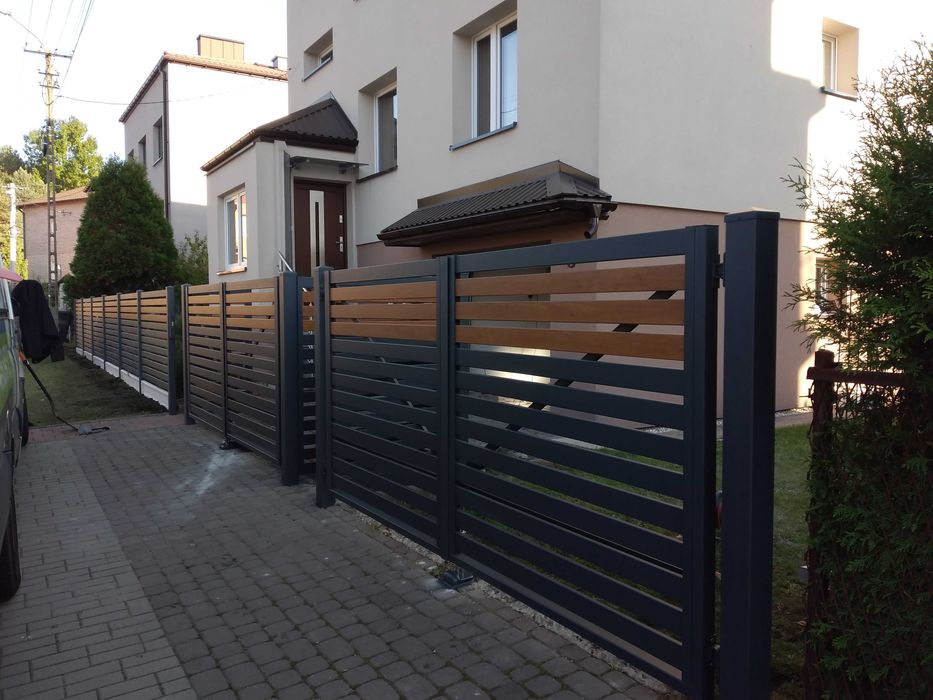 Nowoczesne ogrodzenie PALISADOWE - polski produkt !