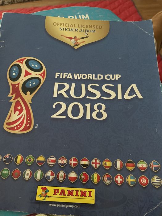 Caderneta Rússia 2018