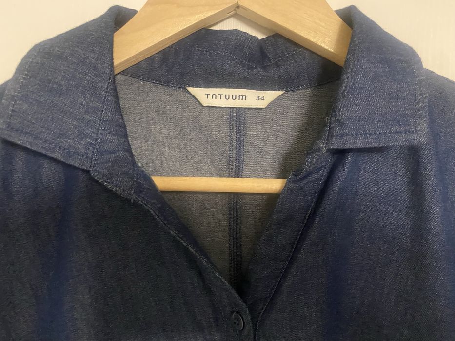 Sukienka granatowa-dzinsowa