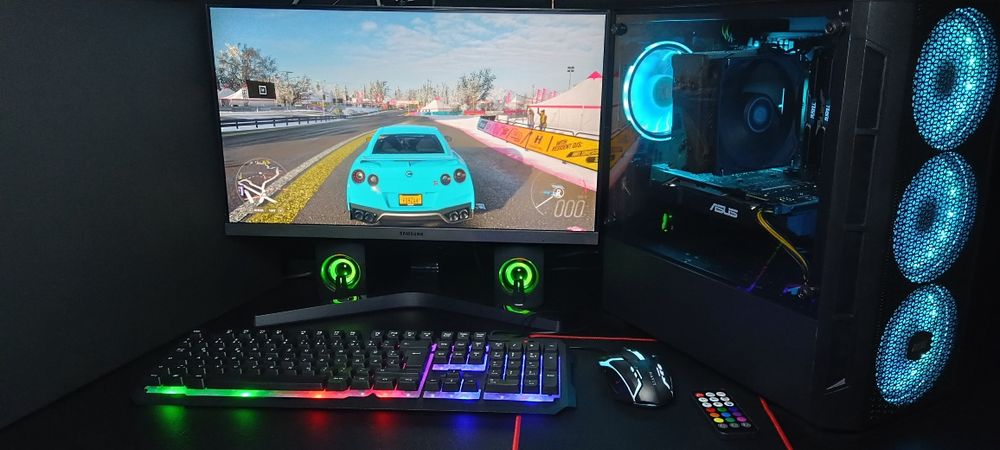 ‼️Игровой комплект‼️ Ryzen 5 3600 /RX 580 8GB /32GB /1TB NVMe+монитор