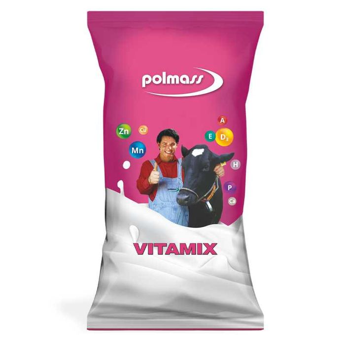 Witaminy, premiks dla jałówek POLMASS - VITAMIX JAŁÓWKI, 20kg
