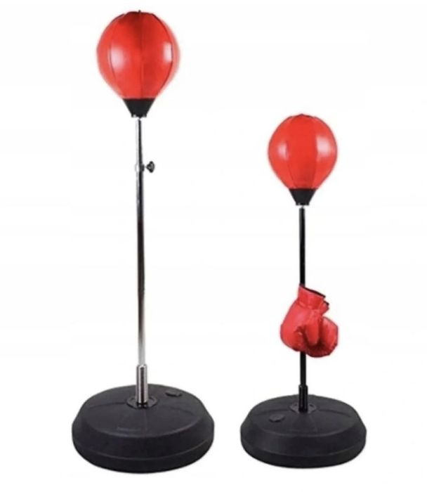 Zestaw bokserki gruszka bokserska rękawice  trening treningowy