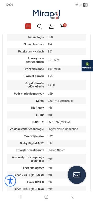 Telewizor Telefunken T22FX189LP