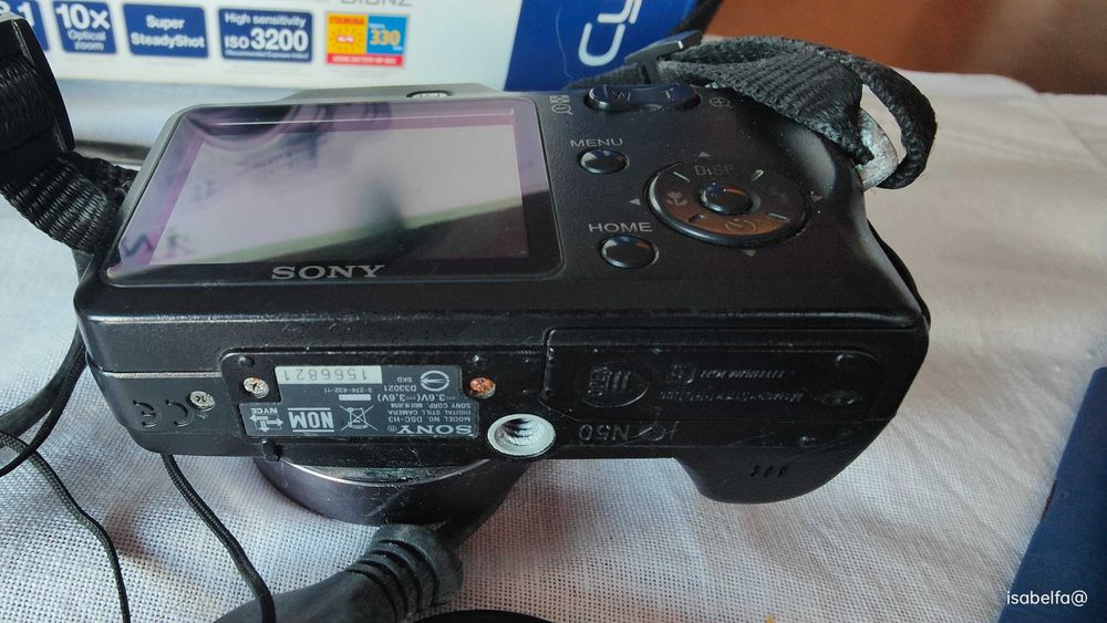 Máquina Fotográfica Compacta Sony Cyber-shot DSC-H3 (Super Zoom 10x / Caixa)