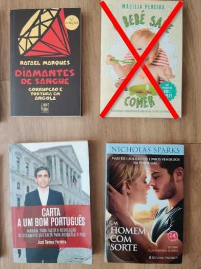 Livros usados em óptimo estado